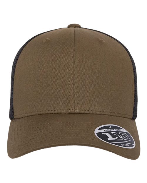 Flexfit 110M Coyote Brown/ Black — front