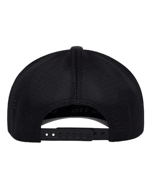 Flexfit 110M Charcoal/ Black — back