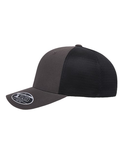 Flexfit 110M Charcoal/ Black — direct side