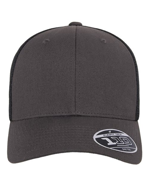 Flexfit 110M Charcoal/ Black — front