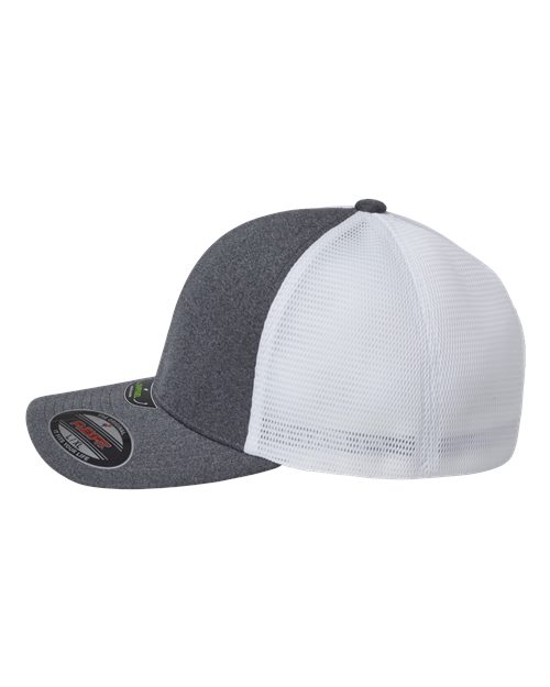 Flexfit 5511UP Melange Dark Grey/ White — direct side