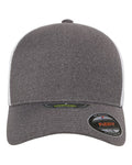 Flexfit 5511UP Melange Heather/ White — front