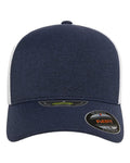 Flexfit 5511UP Melange Navy/ White — front