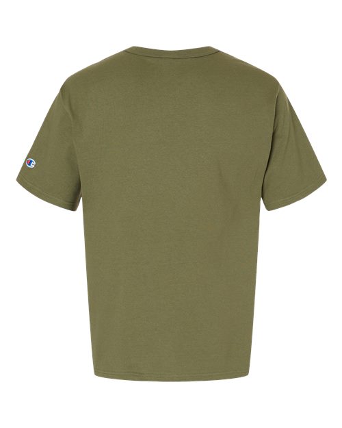 Champion T105 Fresh Olive — back