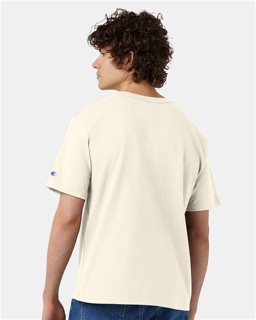 Champion T105 Natural — on model back