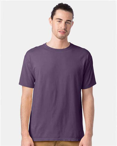 ComfortWash by Hanes GDH100 Grape Soda — on model front
