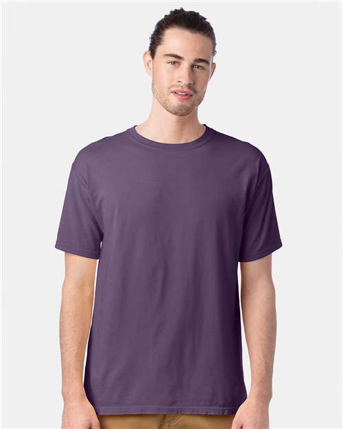 ComfortWash by Hanes GDH100 Grape Soda — on model front