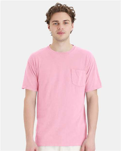 ComfortWash by Hanes GDH150 Cotton Candy — on model front