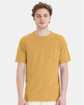 ComfortWash by Hanes GDH150 Artisan Gold — on model front
