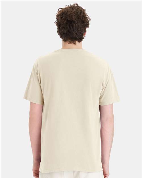 ComfortWash by Hanes GDH150 Parchment — on model back