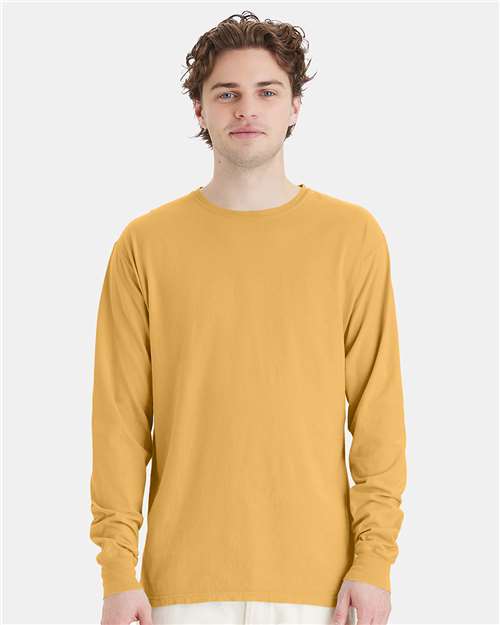 ComfortWash by Hanes GDH200 Artisan Gold — on model front