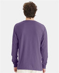 ComfortWash by Hanes GDH200 Grape Soda — on model back