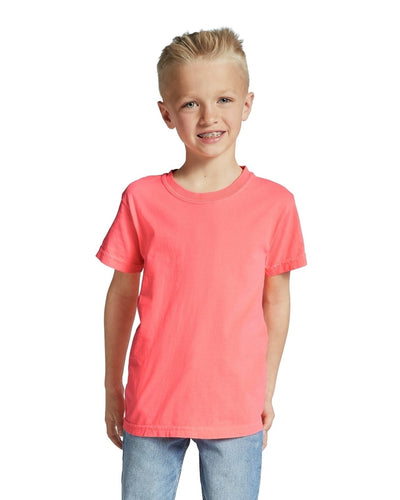Youth Midweight RS T-Shirt - Neon Red Orange