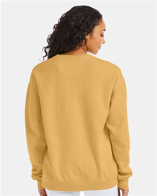 ComfortWash by Hanes GDH400 Artisan Gold — on model back