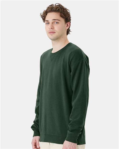 ComfortWash by Hanes GDH400 Field Green — on model side