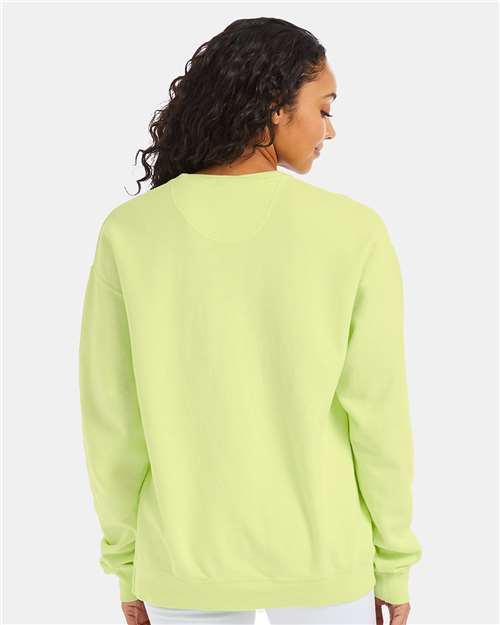 ComfortWash by Hanes GDH400 Chic Lime — on model back