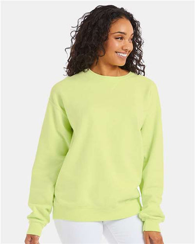 ComfortWash by Hanes GDH400 Chic Lime — on model front