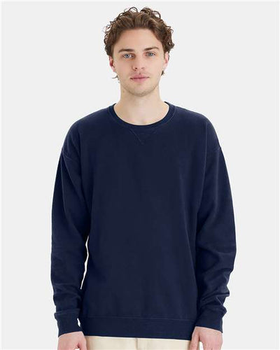 ComfortWash by Hanes GDH400 Navy — on model front