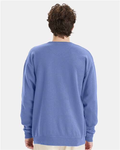 ComfortWash by Hanes GDH400 Frontier Blue — on model back