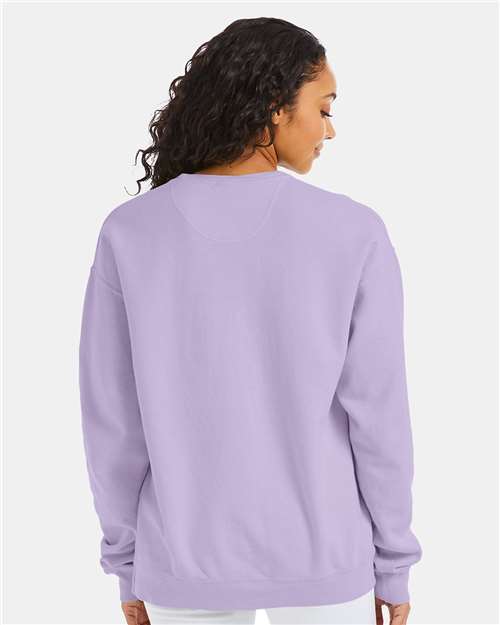 ComfortWash by Hanes GDH400 Future Lavender — on model back