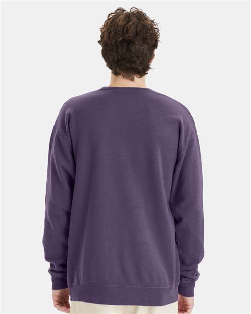 ComfortWash by Hanes GDH400 Grape Soda — on model back
