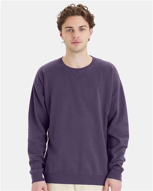 ComfortWash by Hanes GDH400 Grape Soda — on model front
