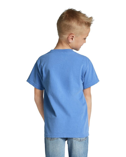 Youth Midweight RS T-Shirt - Flo Blue