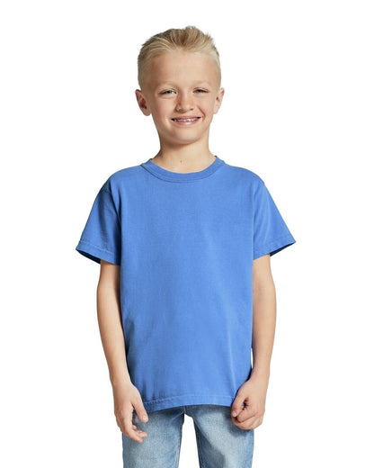 Youth Midweight RS T-Shirt - Flo Blue