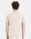 Hanes 4980 Parchment — on model back