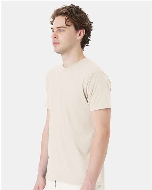 Hanes 4980 Parchment — on model side