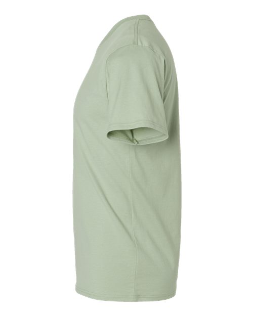 Hanes 4980 Equilibrium Green — direct side