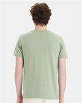 Hanes 4980 Equilibrium Green — on model back