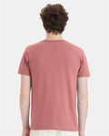 Hanes 4980 Mauve — on model back
