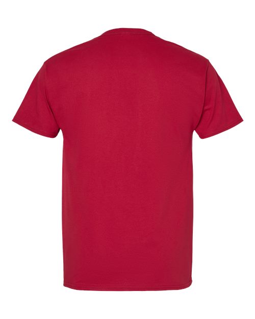 Hanes 5280 Athletic Crimson — back