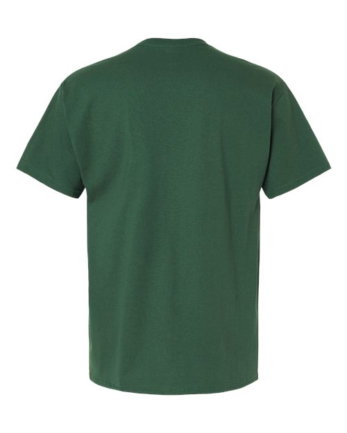 Hanes 5280 Athletic Dark Green — back