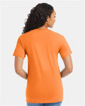 Hanes 5280 Tennessee Orange — on model back
