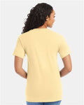 Hanes 5280 Athletic Gold — on model back