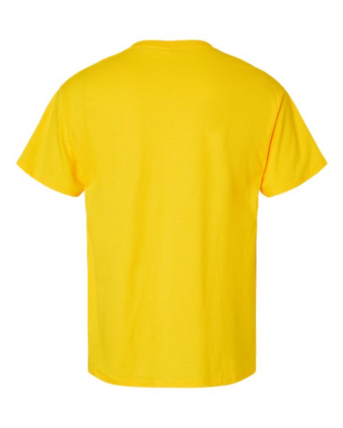 Hanes 5280 Athletic Yellow — back