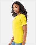 Hanes 5280 Athletic Yellow — on model side
