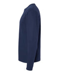 Hanes 5286 Athletic Navy — direct side