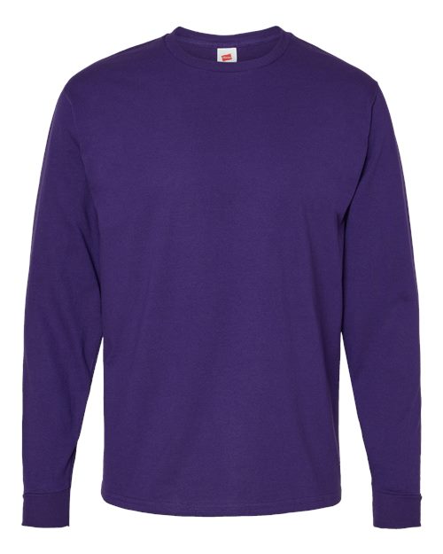 Hanes 5286 Athletic Purple — front