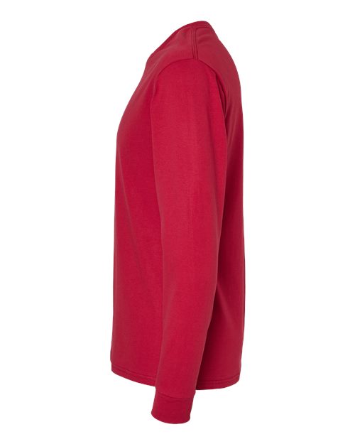 Hanes 5286 Athletic Crimson — direct side