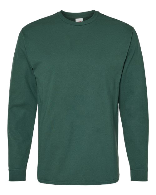 Hanes 5286 Athletic Dark Green — front