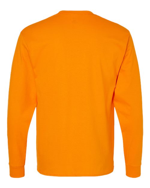 Hanes 5286 Tennessee Orange — back