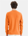 Hanes 5286 Tennessee Orange — on model back