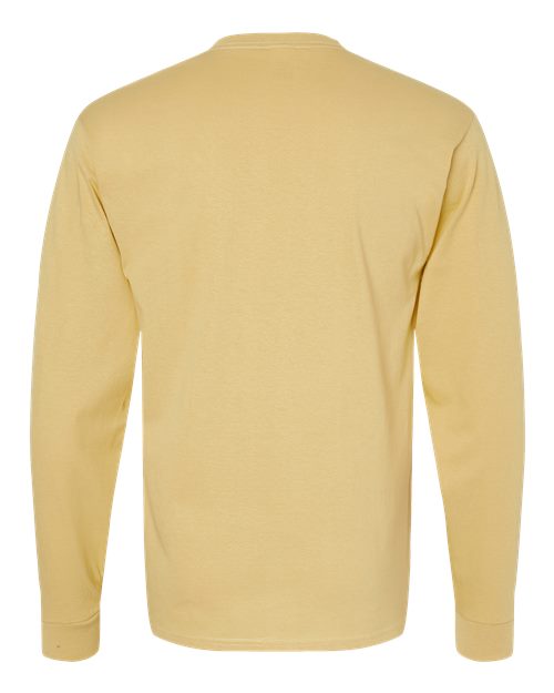 Hanes 5286 Athletic Gold — back