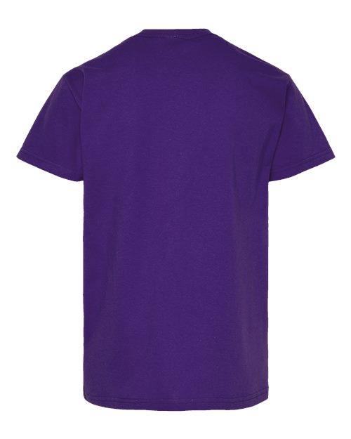 Hanes 5480 Athletic Purple — back