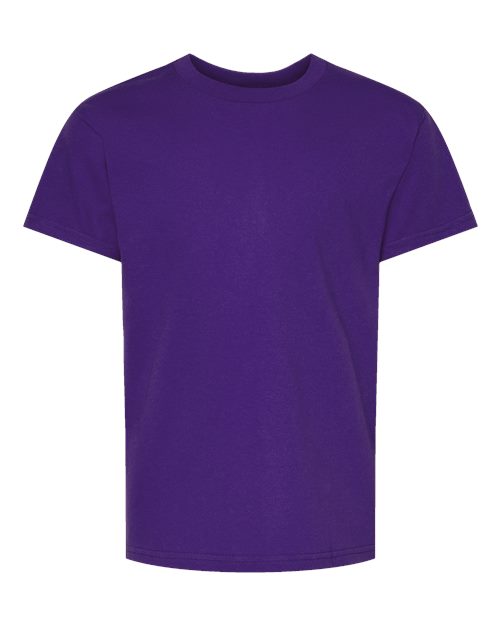 Hanes 5480 Athletic Purple — front