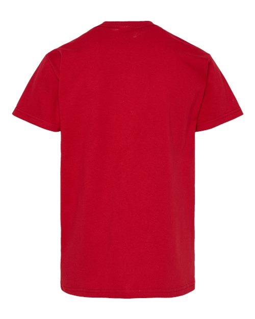 Hanes 5480 Athletic Crimson — back