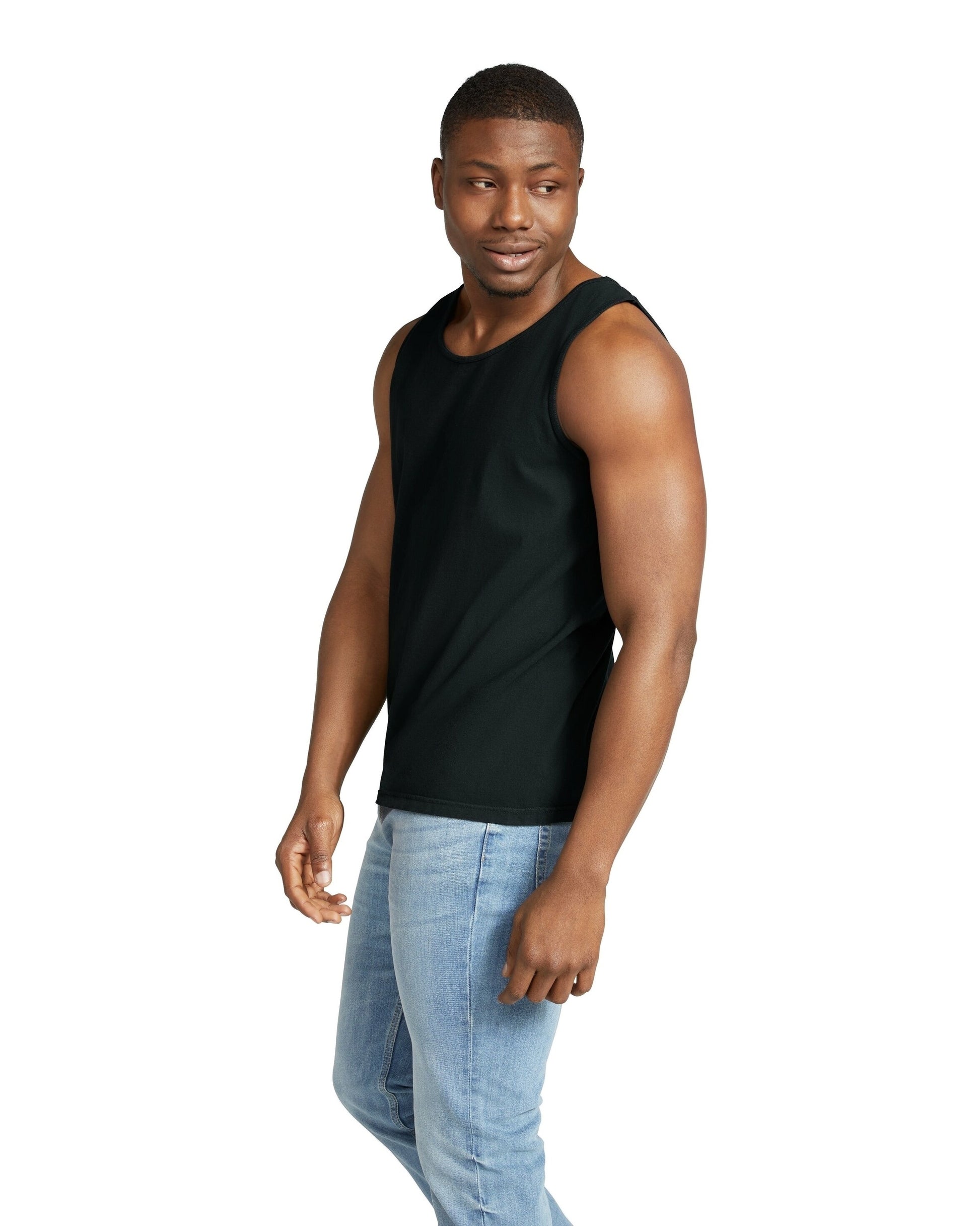Unisex Heavyweight RS Tank - Black